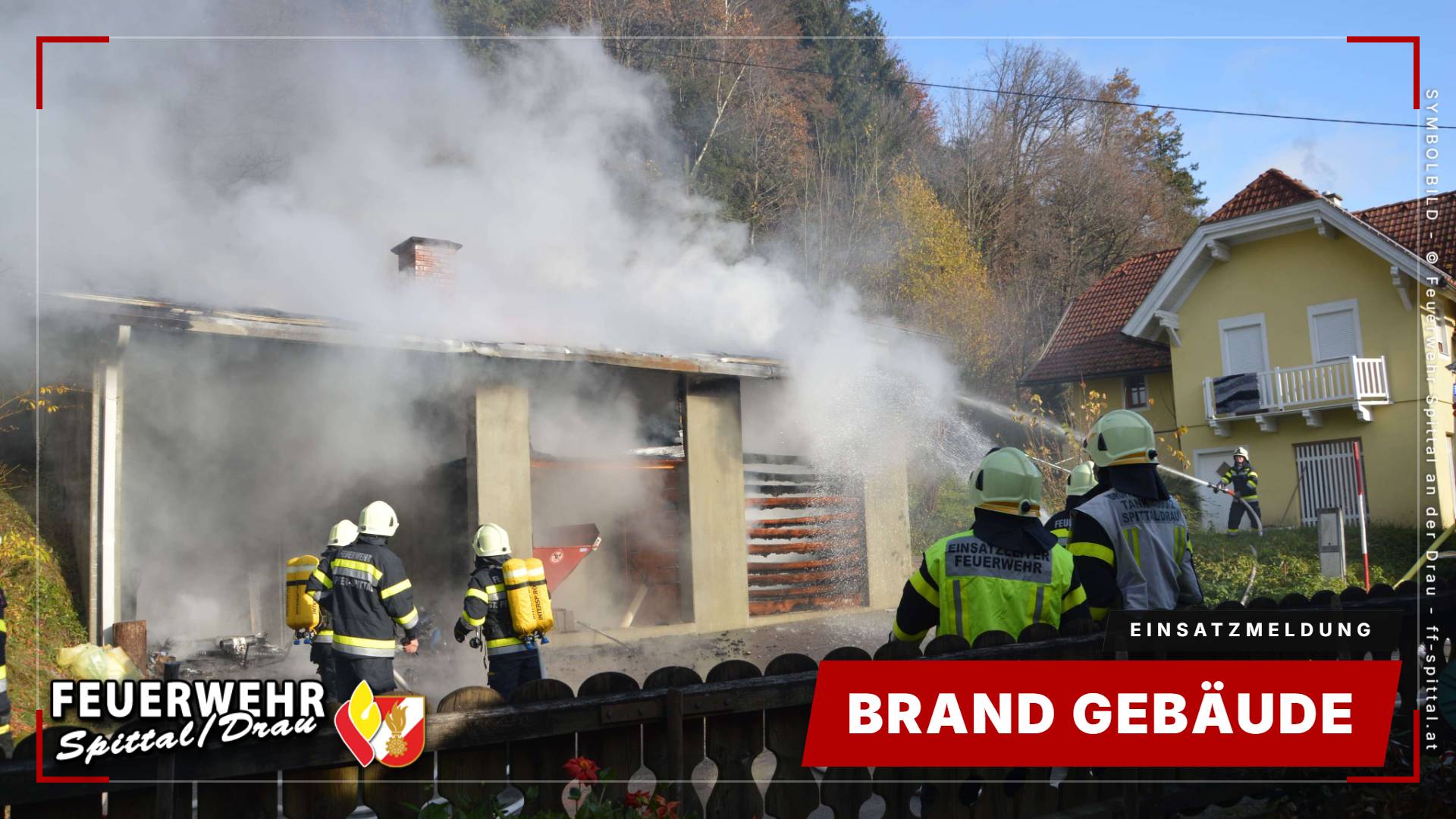 Brand Gebäude