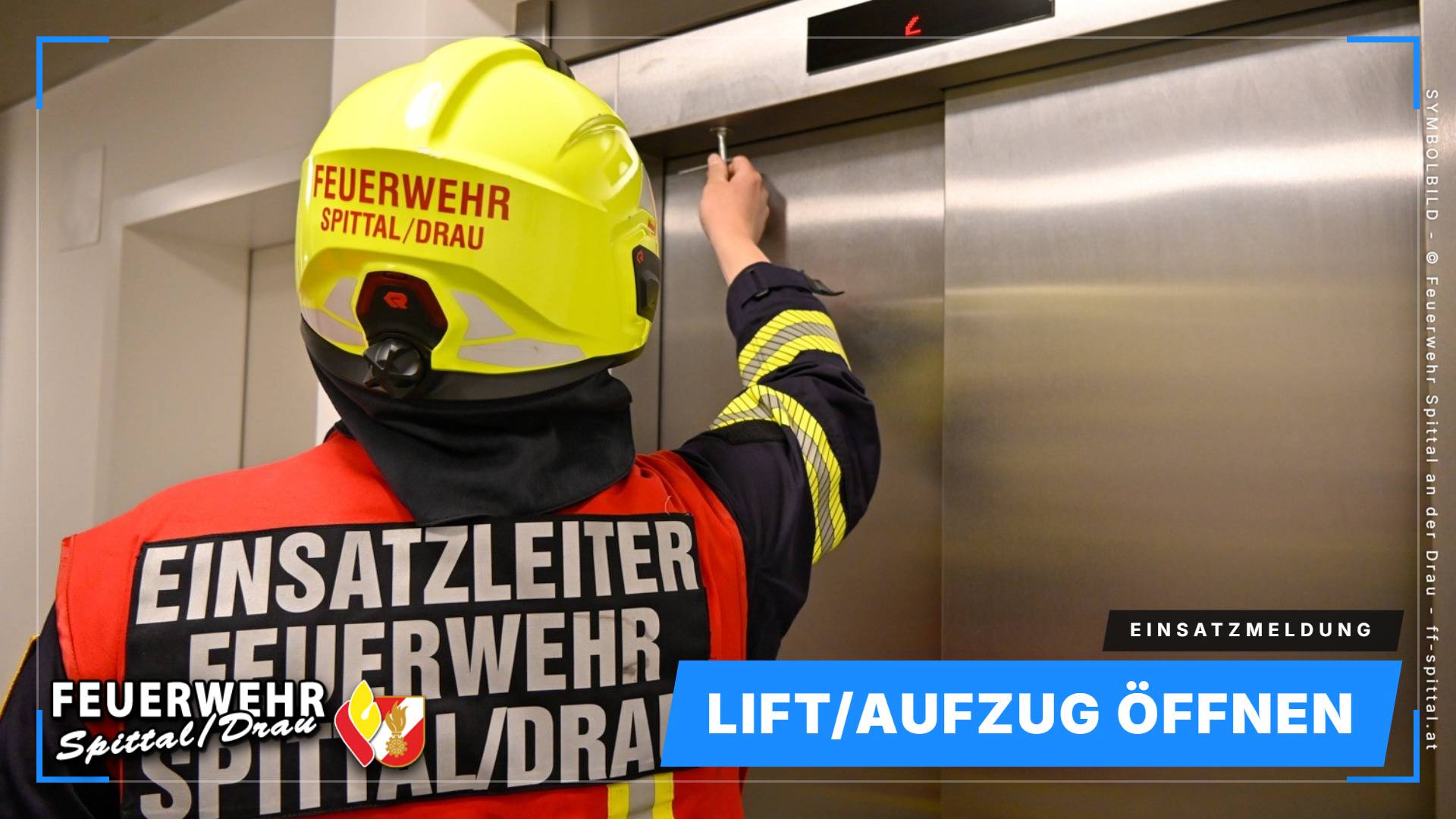 Lift/​Aufzug öffnen