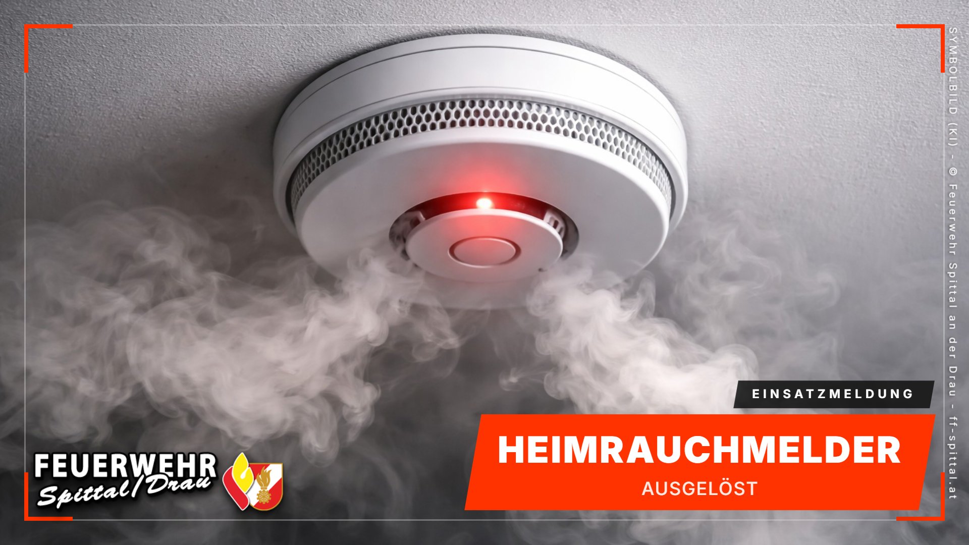 Heimrauchmelder (ohne Feuer/​Rauch)