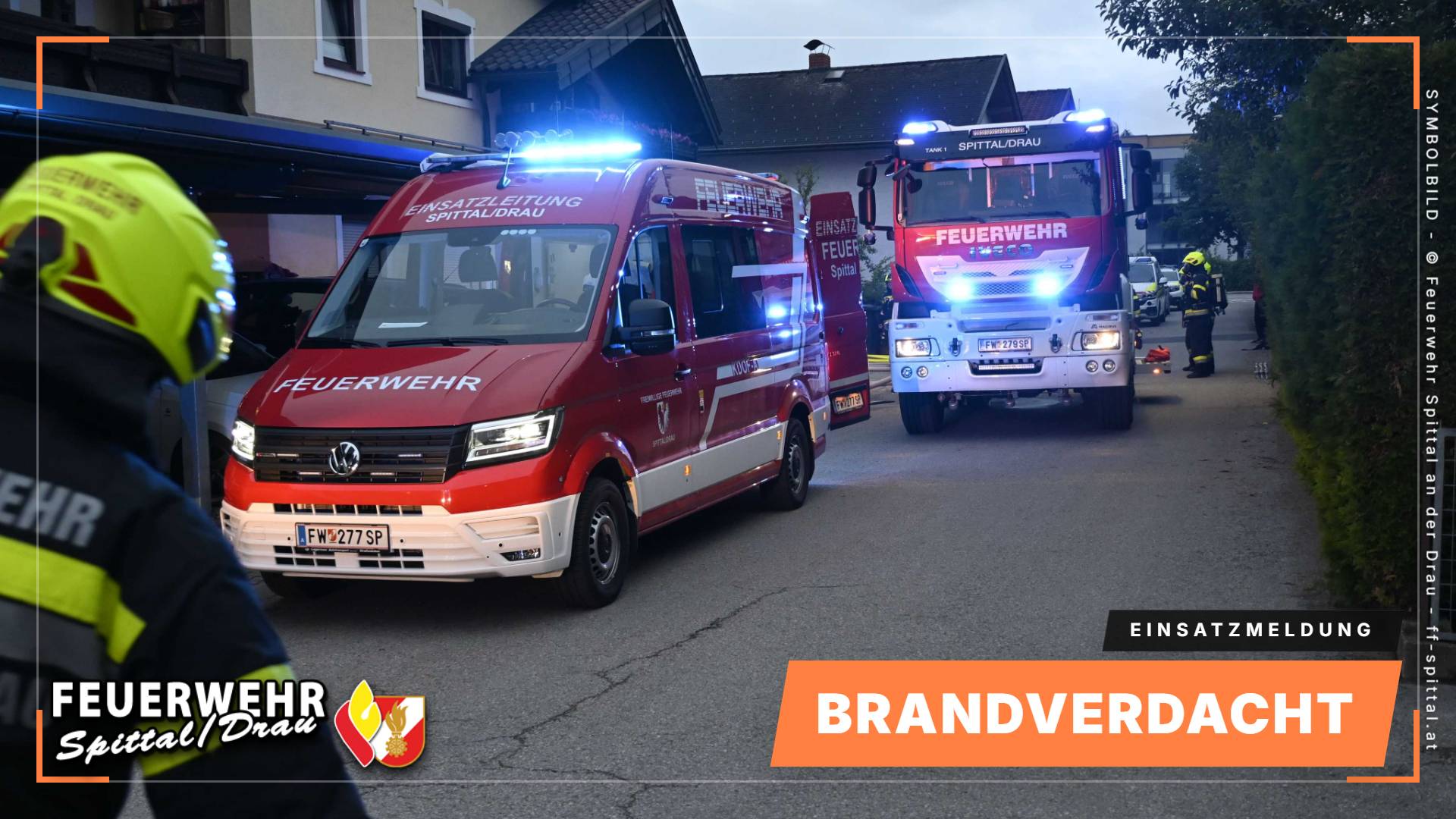 Brandverdacht (ohne Feuer/​Rauch)